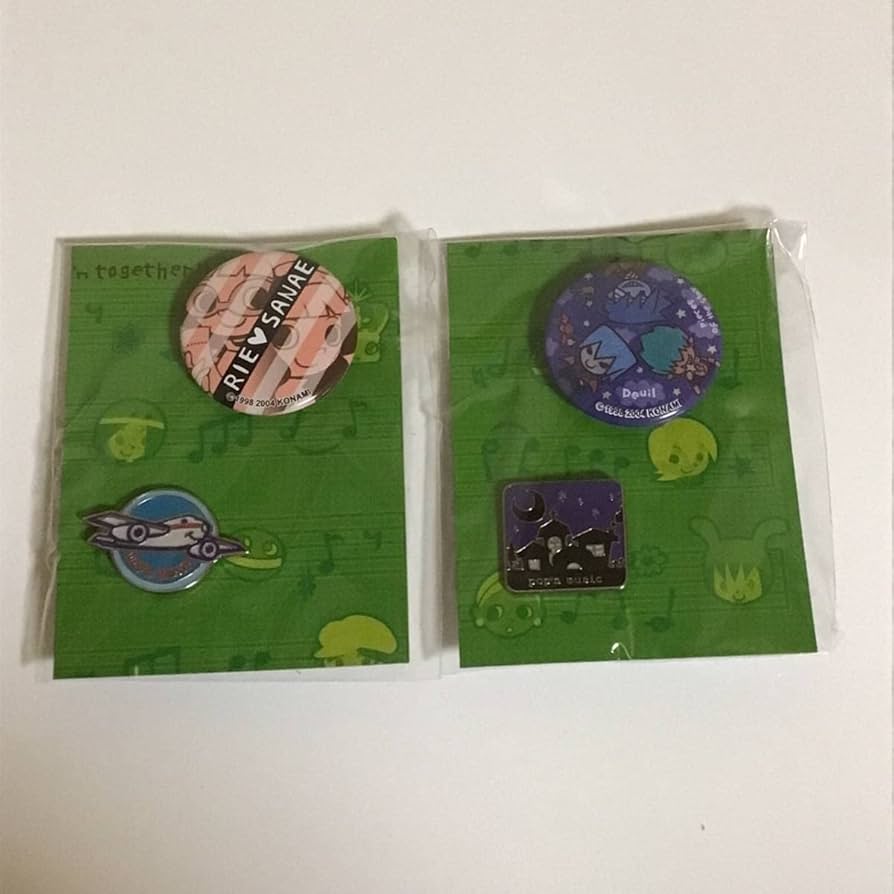ポップンミュージック pop’n music ピンバッジ 缶バッジ セット Amazon.co.jp: ポップンミュージック pop'n music 缶バッジ